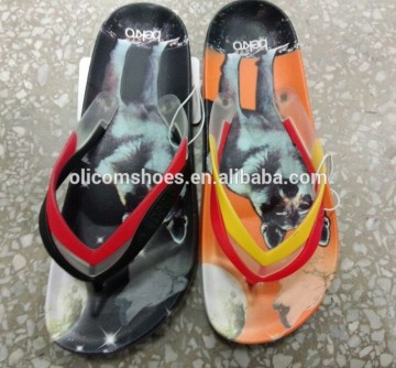 stylish printing men beach flip flops, fashion nude men beach sports flip flops, wholesale men beach walk flip flops