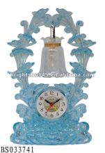 dolphin lamp & clock