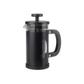 식품 GradeStainless Steel Black Frame Glass French Press