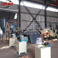 Wood shavings to make pallets processing machine