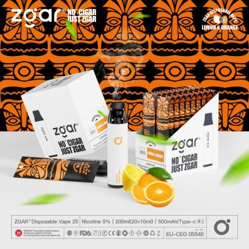 Zgar Bar 3000puffs stylo à cigarette électronique