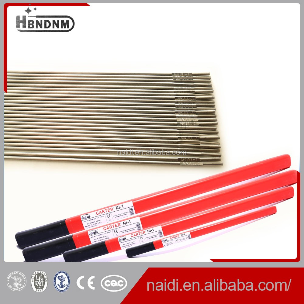 aws 5.14 erni-1pure nickel tig electrode hs code 2.4mm