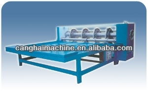 corrugated carton slotting machine