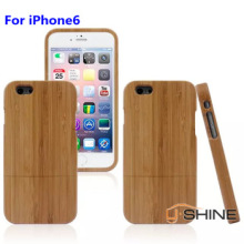 Wood bamboo case factory, wood bamboo case supplier for iphone 6
