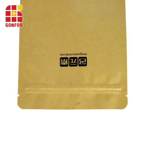 Zip Lock Kraft Paper Packing folieposepose