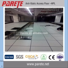 HPL finish anti static steel raised floor price