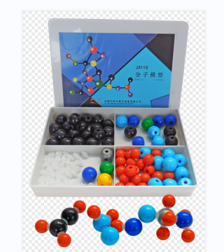 3D Teaching Instrument: Molecular Structure Model with Proportional Atomic Representation for Chemical Education