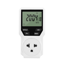 THA Plug Electronic Digital Timer Switch Socket Kitchen Timer Outlet Programmable Timing Socket Control
