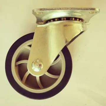 Outdoor BBQ Grill Replacement Accessory Trolley Caster Wheel 3"