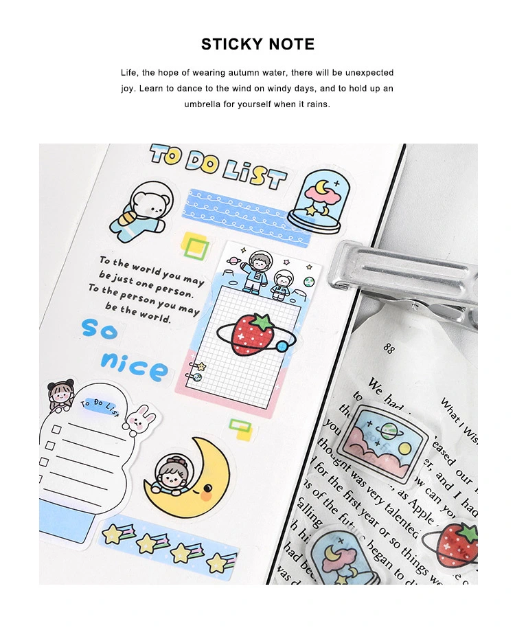 Funny Multi-Function Sticky Memo Notes with Stickers