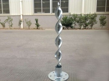 green house foundation pole