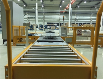 Chain Conveyor Roller Bed