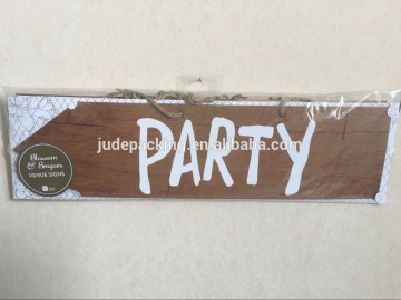 Party items pink party guidepost