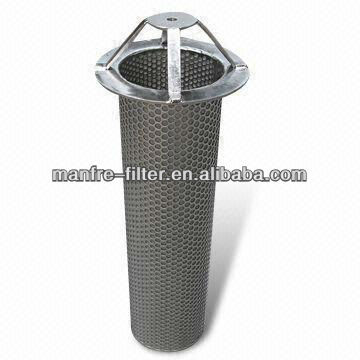 Manfre 316L stainless steel basket strainer for fine chemicals
