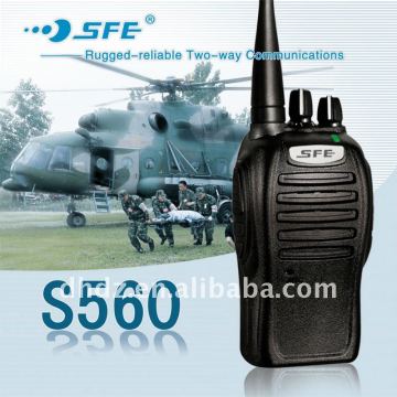 CE, R&TTE Approved S560 rugged handheld transceiver