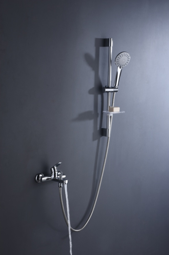 Single Lever Wall-Mounted Washbasin Mixer Two Functions