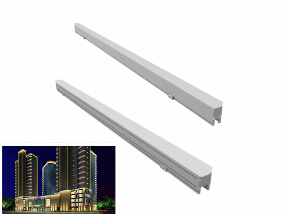 Cahaya linear LED untuk pencahayaan komersial