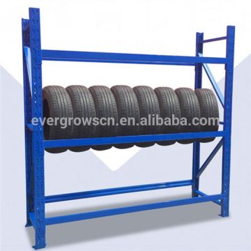 Heavy Duty Metal Vertical Warehouse Stacking Tire Racks System