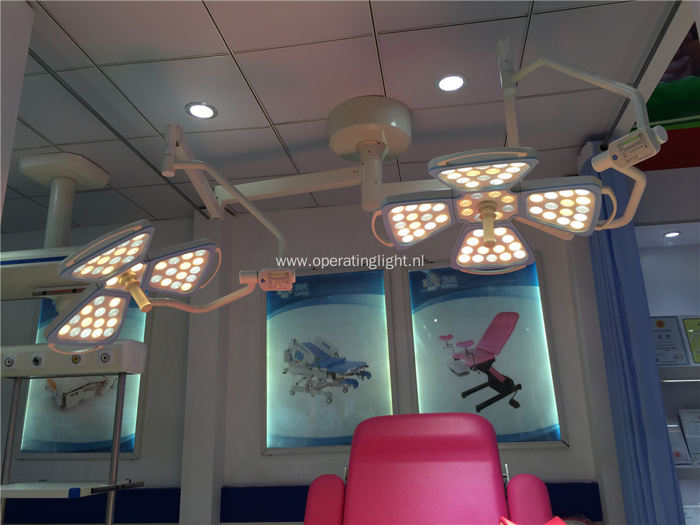 double dome shadowless surgical lamp