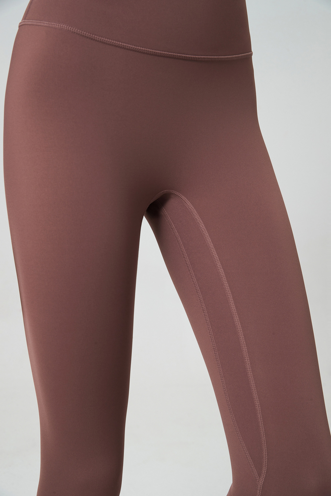 Женские брюки для йоги из спандекса и нейлона с высокой талией High Waisted Women Spandex Nylon Yoga Pants