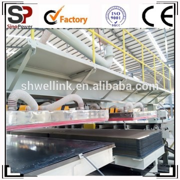 fibrous cement sheeting making line,fiber cement siding panels machinery,Color Fiber Cement Board Machinery