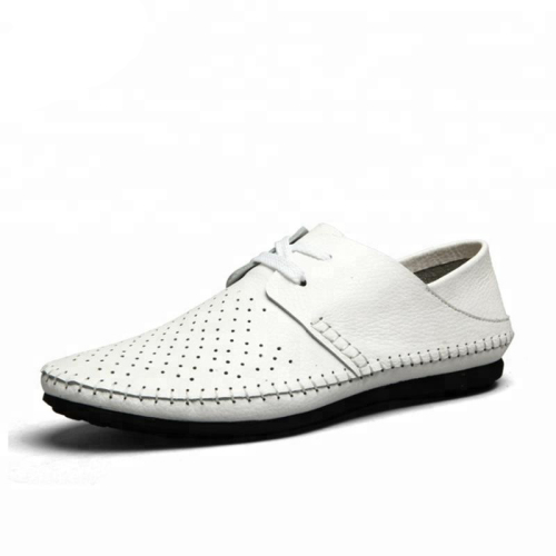 Zapatos de cuero casuales para hombres de alta calidad