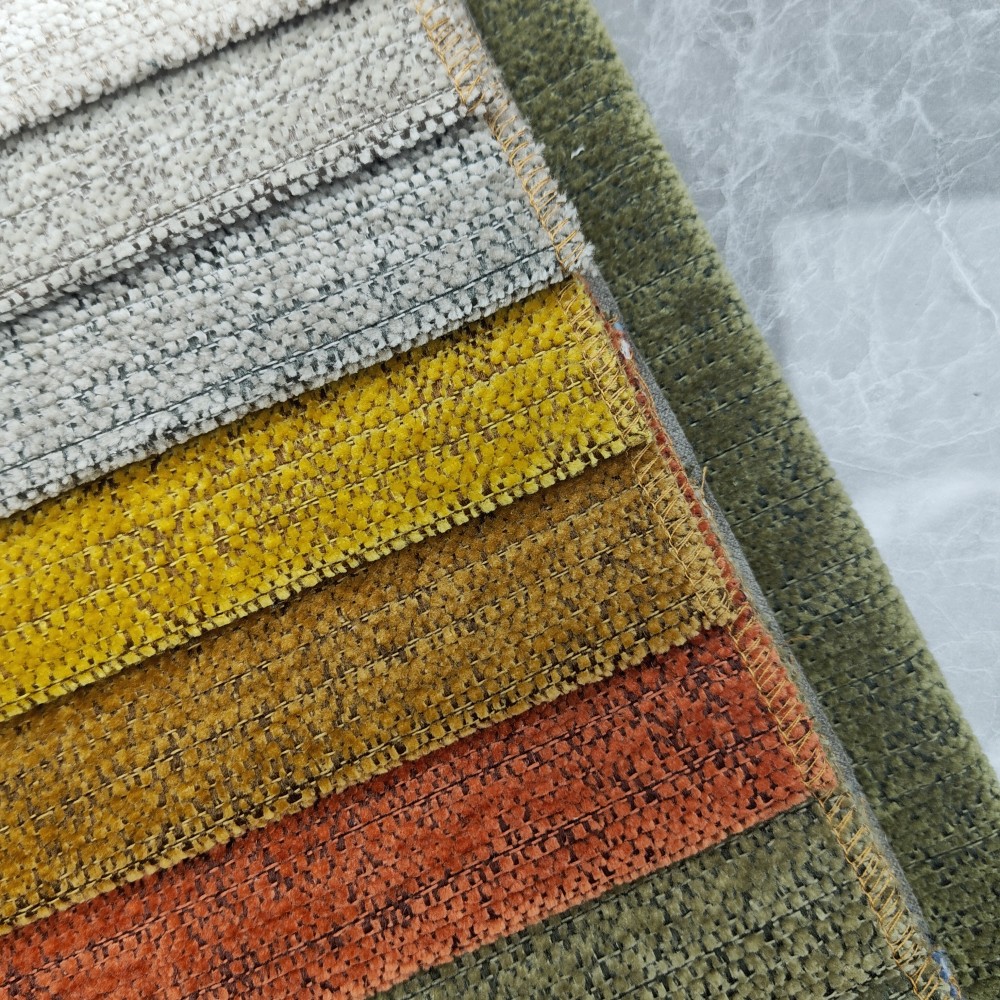 ύφασμα καναπέ σενίλ chenille sofa fabric