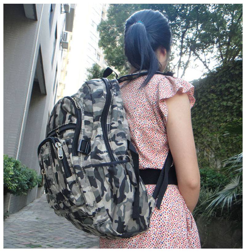 Versatile Camouflage Backpacks