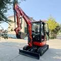 Petite machine à terrassement multifonctionnel de l'excavateur de chenilles