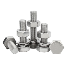 Stainless Steel Hexagon Bolt Screw And Nut