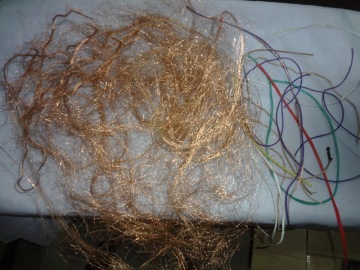 Scrap Cable Wire barking machine