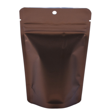 Kobberfarvet Plast Stand Up Pouch