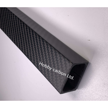 High strength 3k carbon fiber square tube