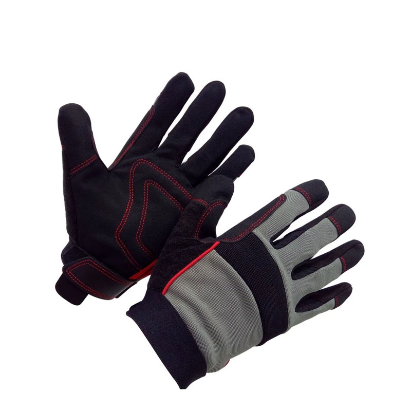 Hand Gloves Synthetic Leather Palm Mechanics Gloves