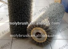 abrasive nylon wire brush