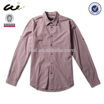 Stylish office man cotton shirt;formal man shirt