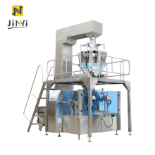 Automatic premade pouch packing machine for granules filling