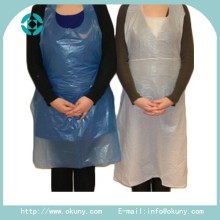 Customized disposable plastic transparent apron