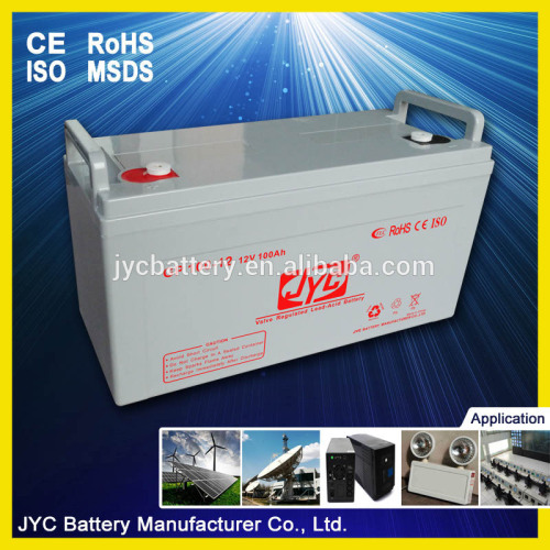 12v 100ah lead acid accumulator battery