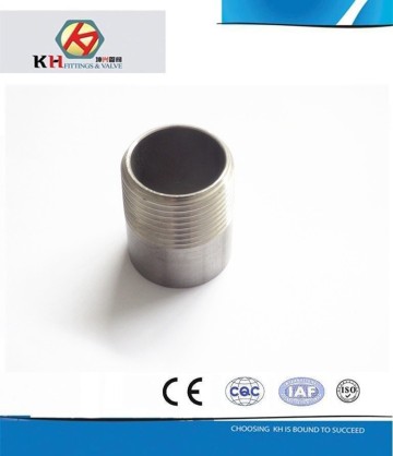 stainless steel female npt thread welding NIPPLE