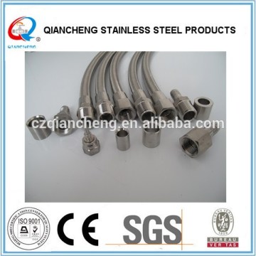 Stainless steel braided teflon hose/PTFE tube china manufacturers