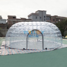 Customize Double Layer Anti-Wind Commercial Inflatable Ellipse Tent