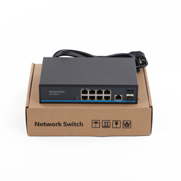 8 ports Interrupteur Ethernet géré de couche 2 de 1000 Mbps