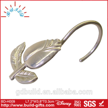 seashell shower curtain hooks/heart shaped shower curtain hooks