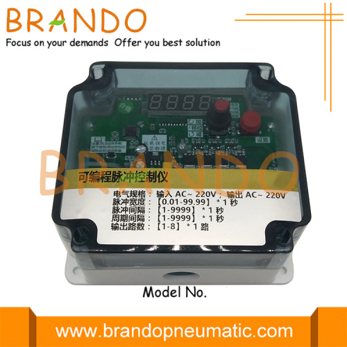 8 Γραμμές εξόδου 220VAC Συλλέκτης σκόνης Sequential Controller