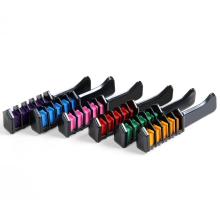 Rainbow color Temporary hair chalk set with brush