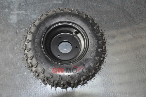 off road double tyre 13x5.00-6 with Knobby tyre& wheel for mini ATV spare parts