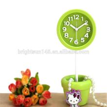 DIY Funny Plastic Digital Alarm Clock Creative Desktop Clock For Kids