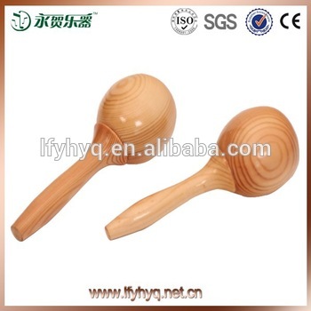 wooden maracas small for kids