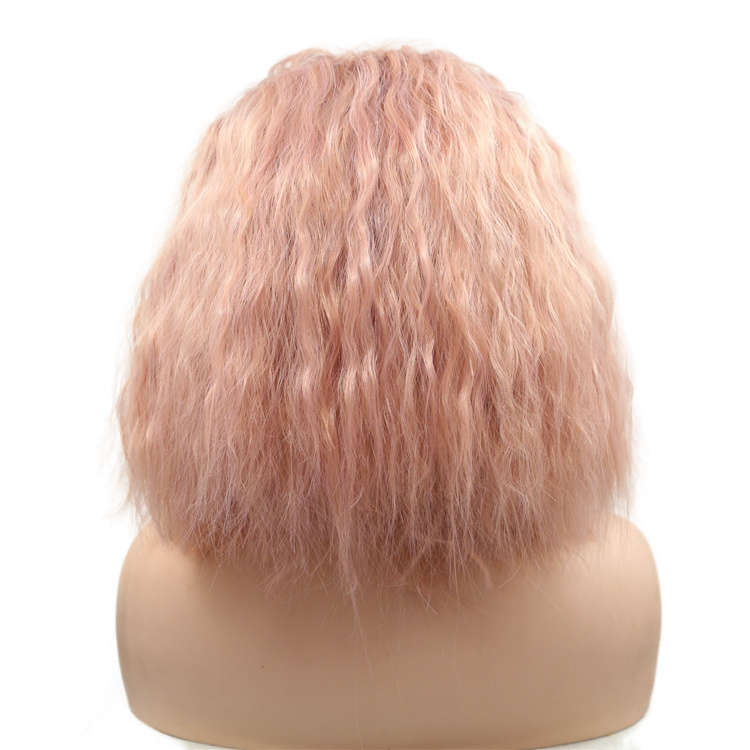 Wholseale Short Frontal Bob HD Wigs for Black Women Front Lace Hair Wigs Synthetic